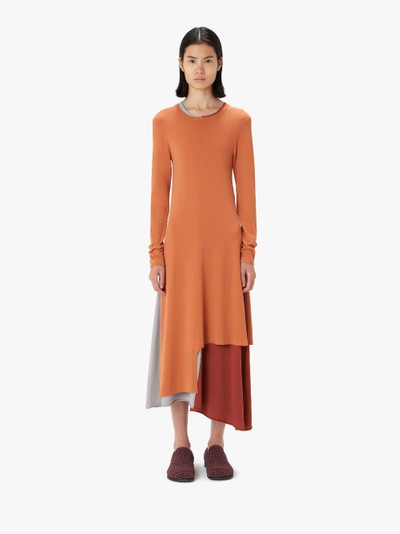 JW Anderson COLOUR BLOCK LAYERED DRESS outlook