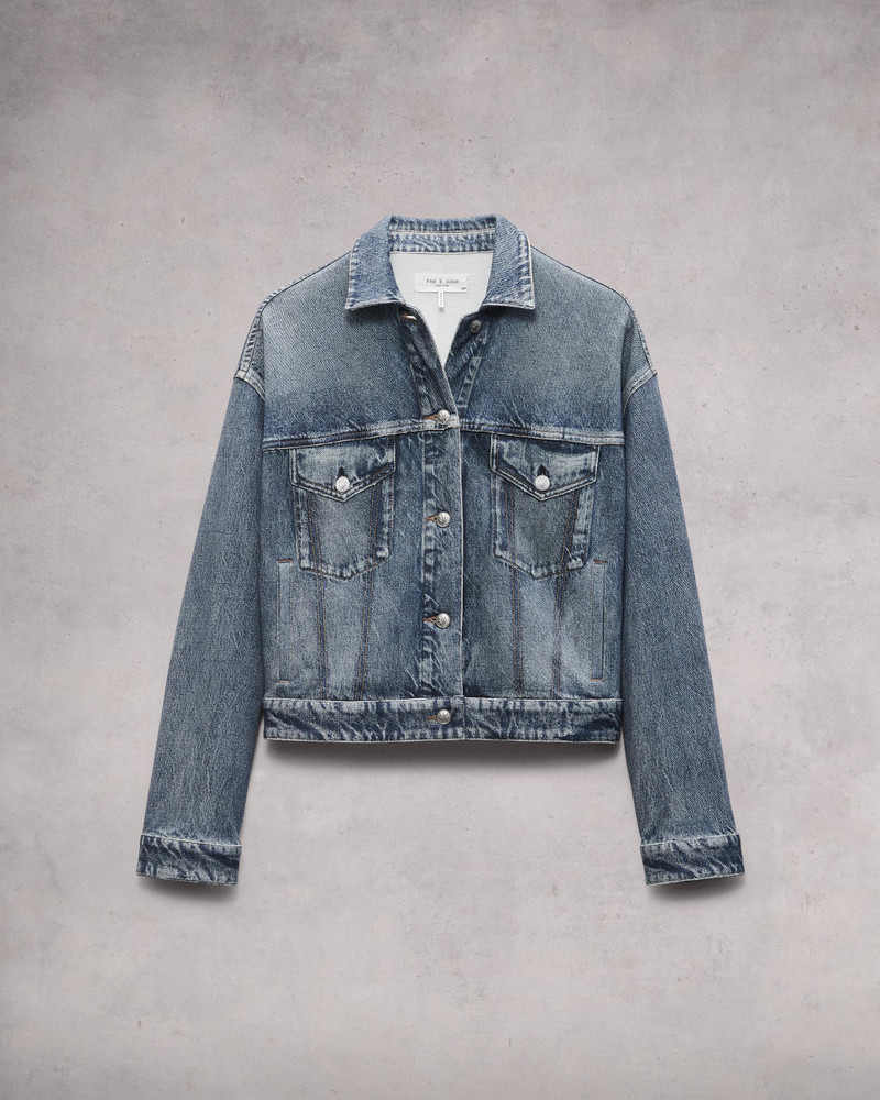 Miramar Cropped Trucker Relaxed Fit - 1