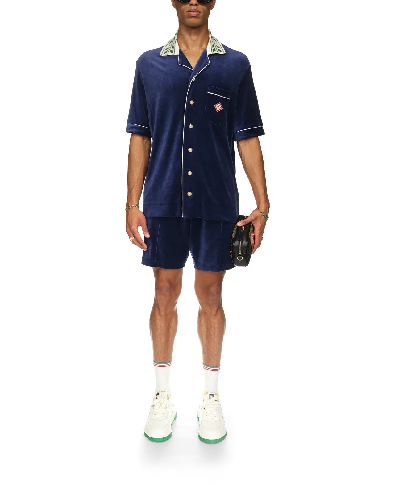 Velour Laurel Shirt | Casablanca Paris - 2