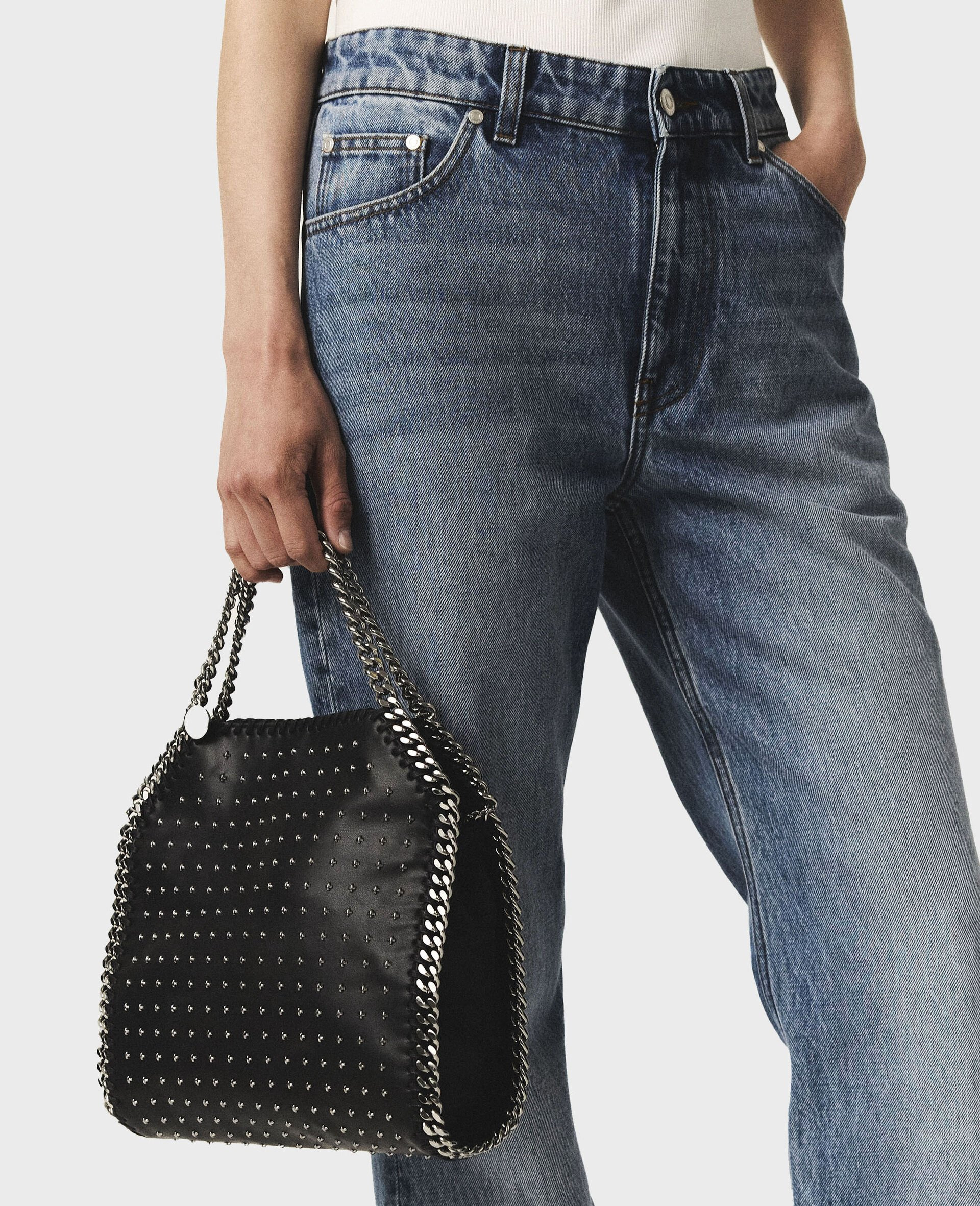 Limited-Edition Falabella Star Studs Mini Tote Bag - 2