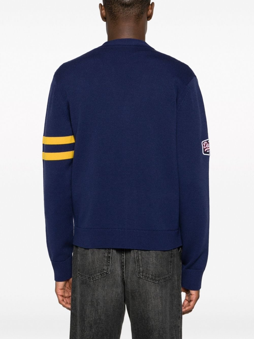 College Shetland wool cardigan - 4