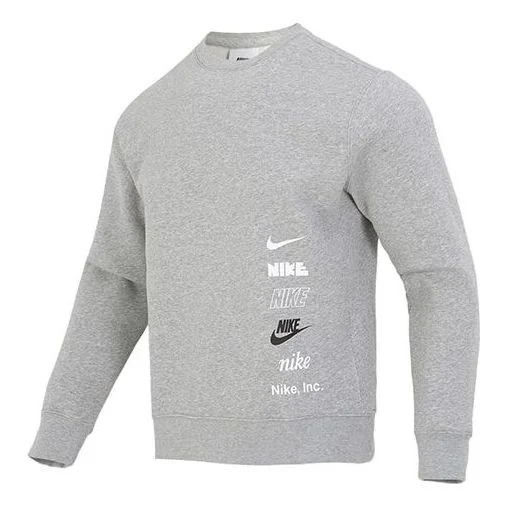 Nike Club Fleece+ Brushed-Back Crew DX0782-063 - 1