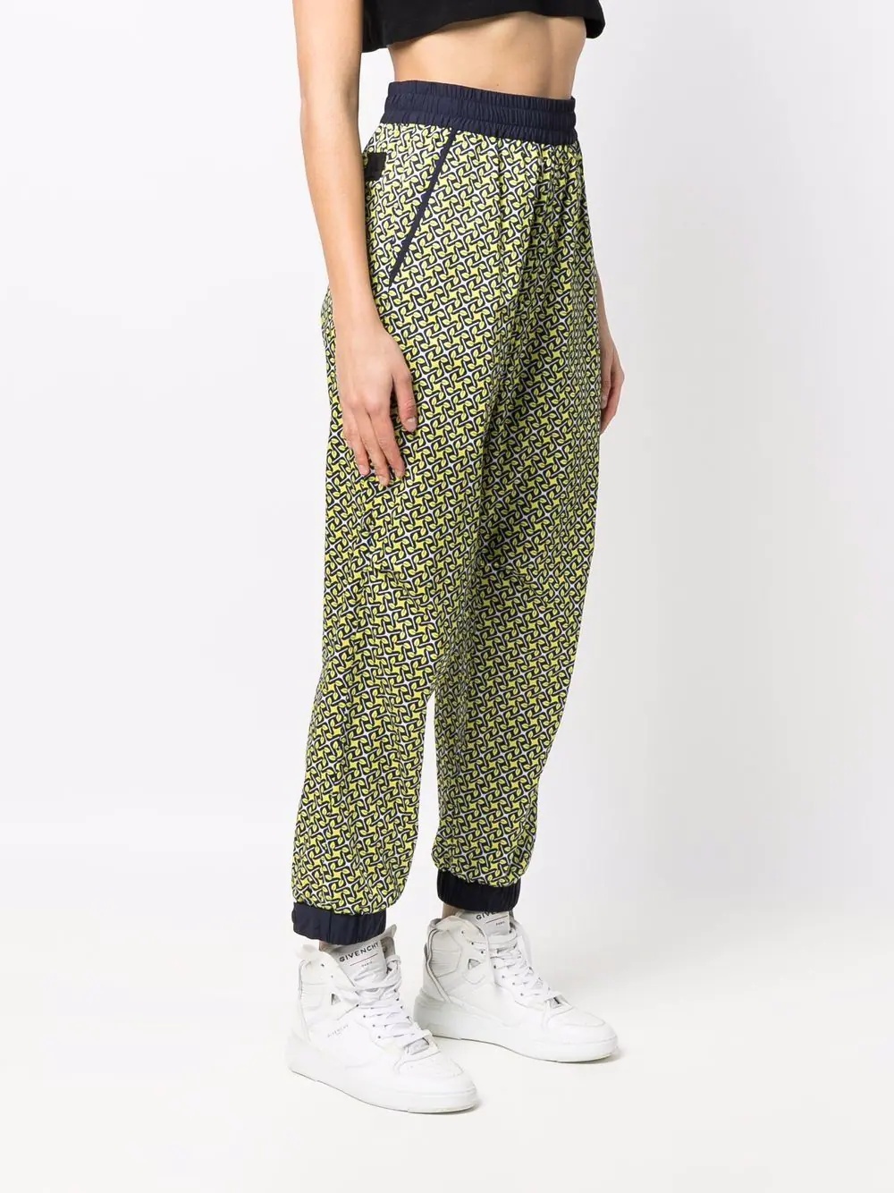 Lemon-print track pants - 3