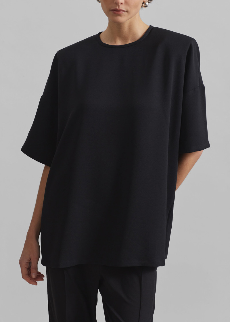 Callice Padded T-Shirt - Black 3