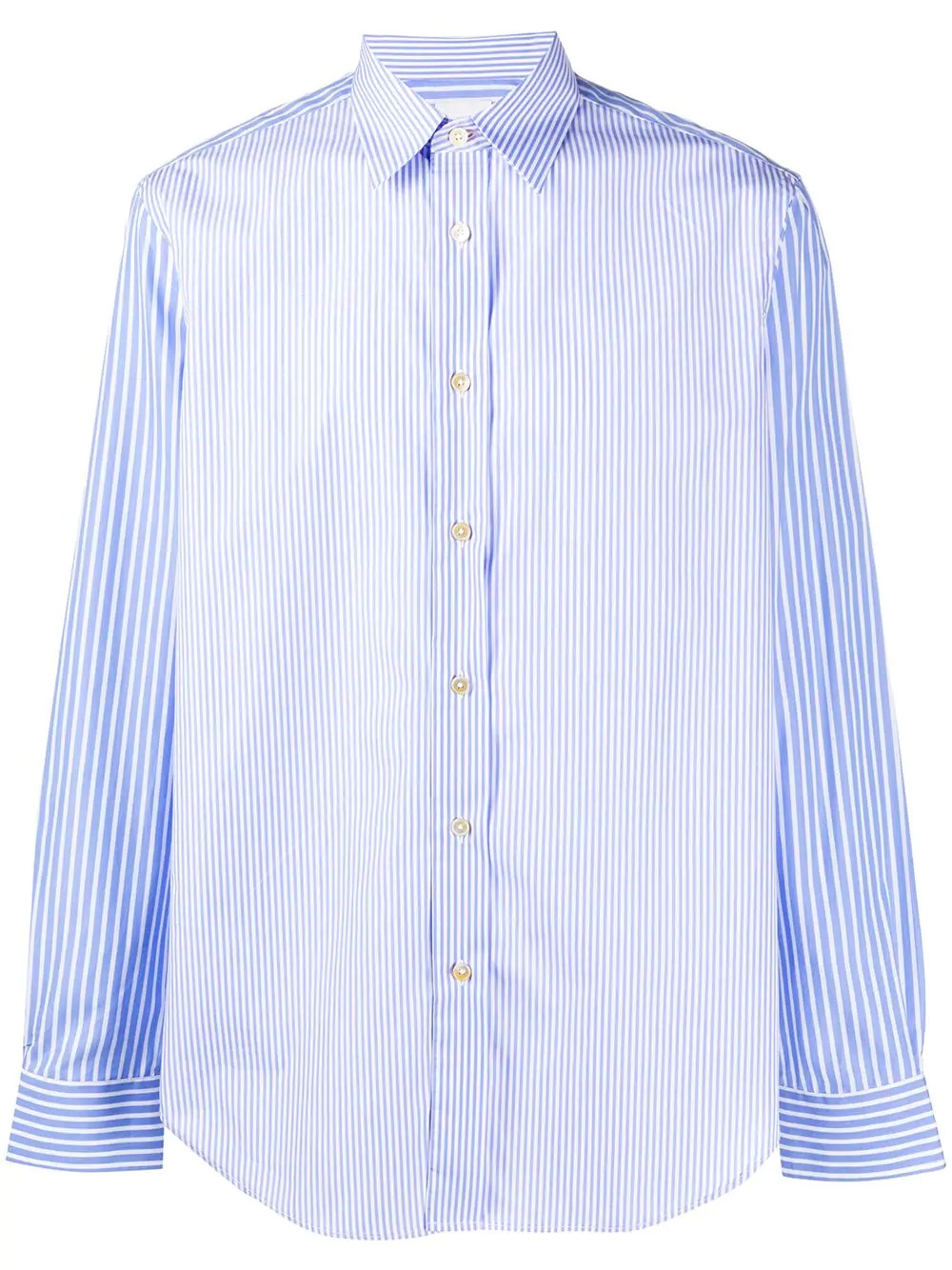 striped cotton shirt - 1