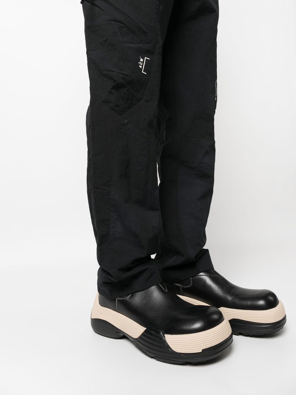 logo-print cargo trousers - 5
