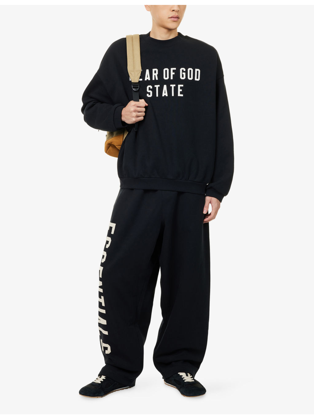 Brand-Patch Relaxed-Fit Cotton-Blend Sweatshirt - 2