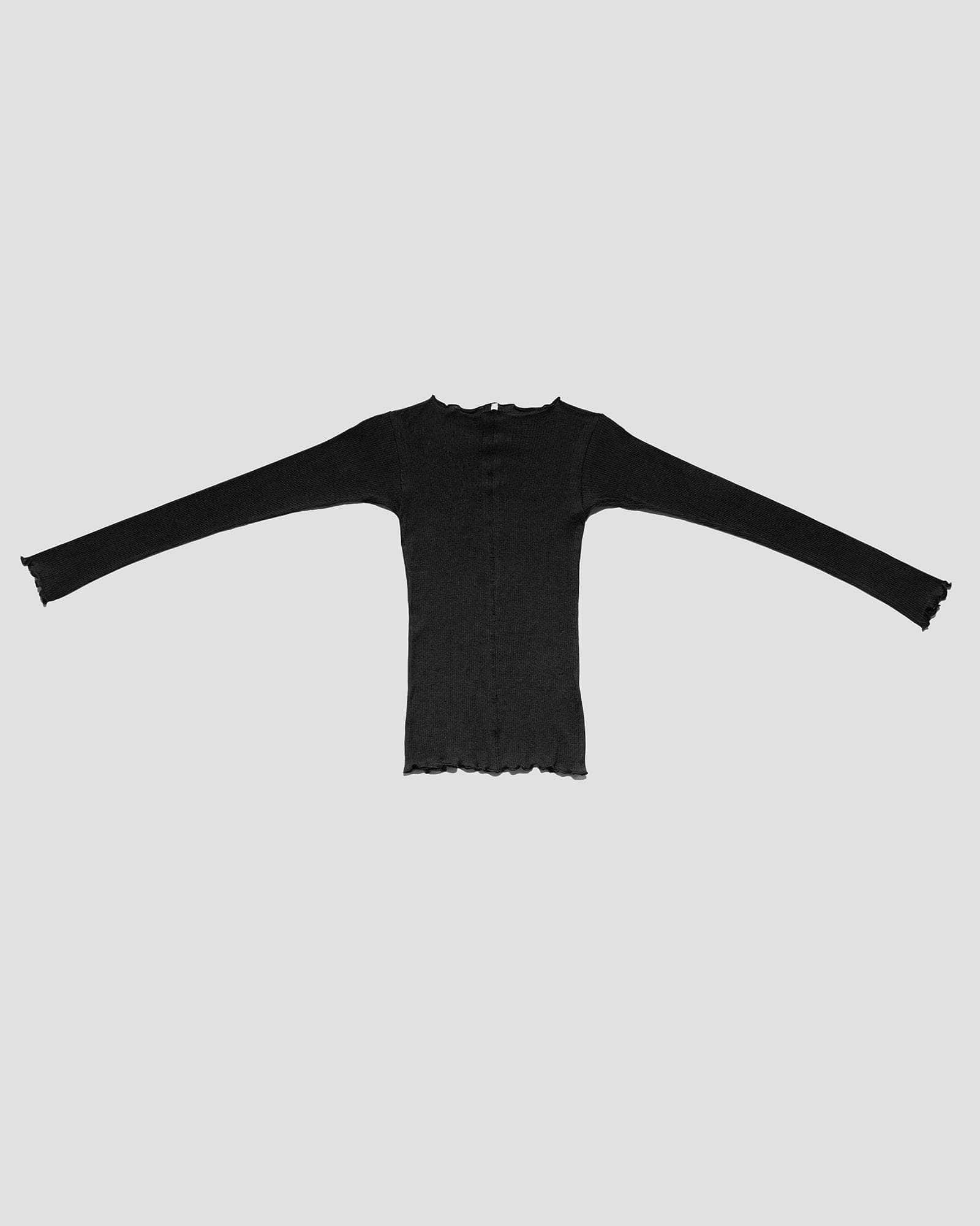 Pama Long Sleeve Tee - Fine Organic Cotton Rib - 9