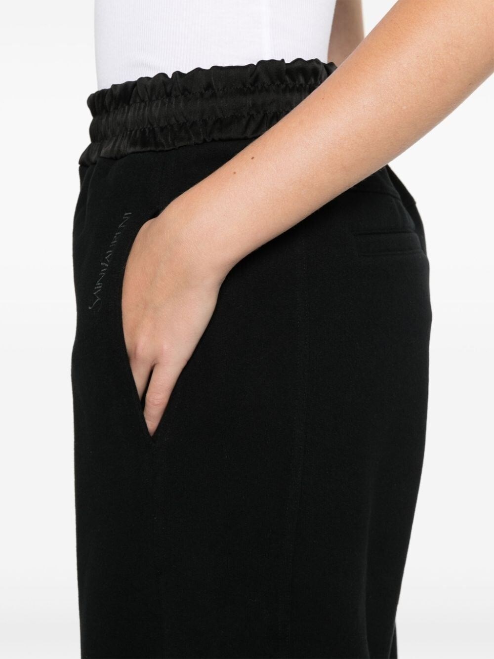 SAINT LAURENT Wide Leg Track Pants | spinnaker | REVERSIBLE
