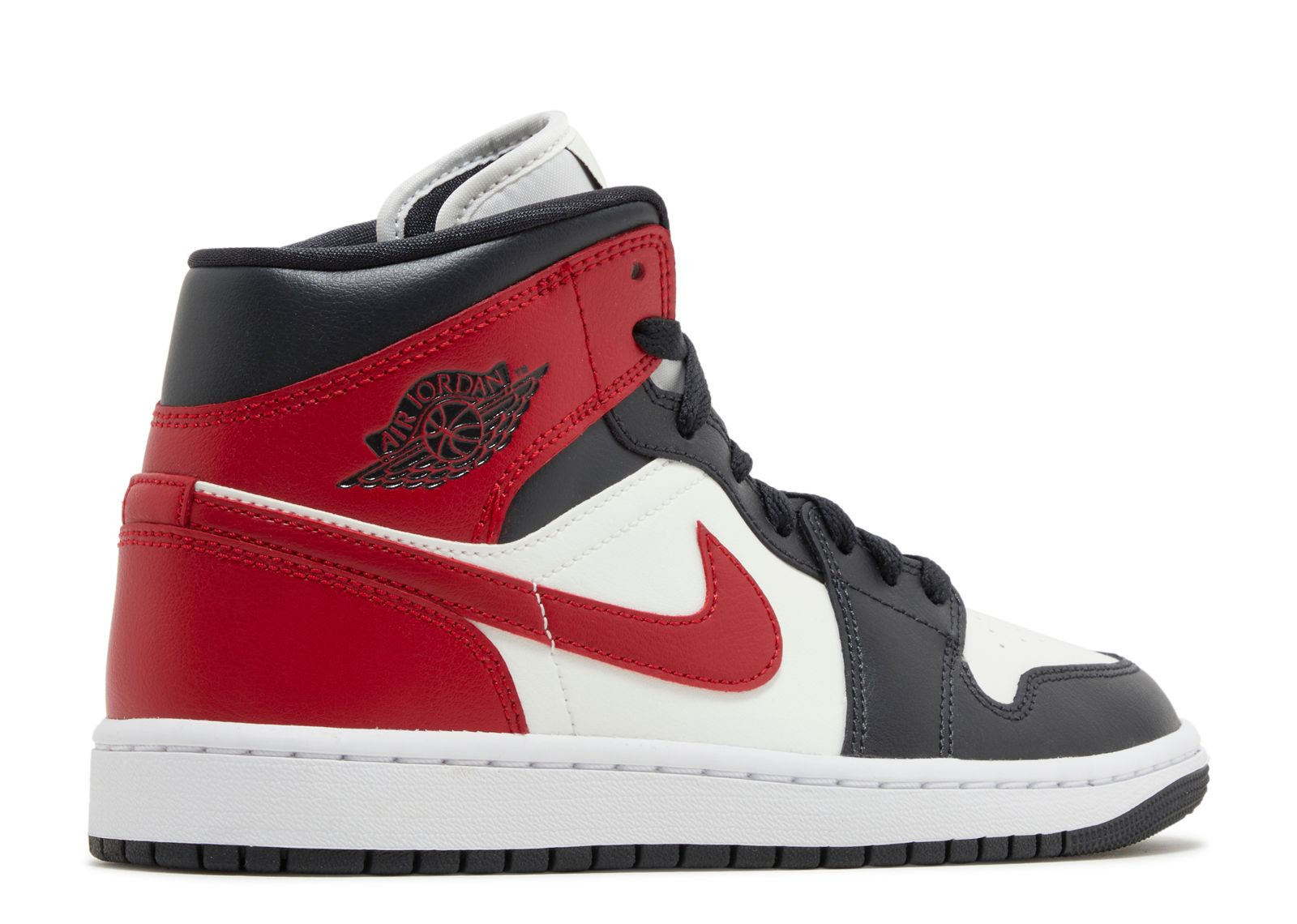WMNS JORDAN 1 MID 'BLACK TOE' - 3