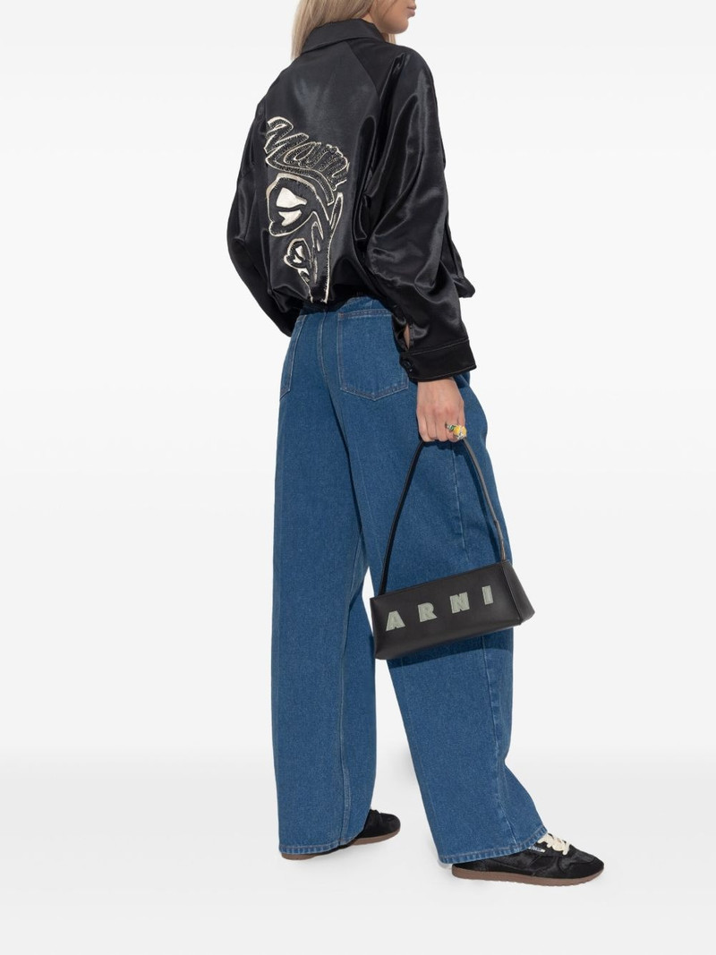 Marni satin bomber jacket outlook