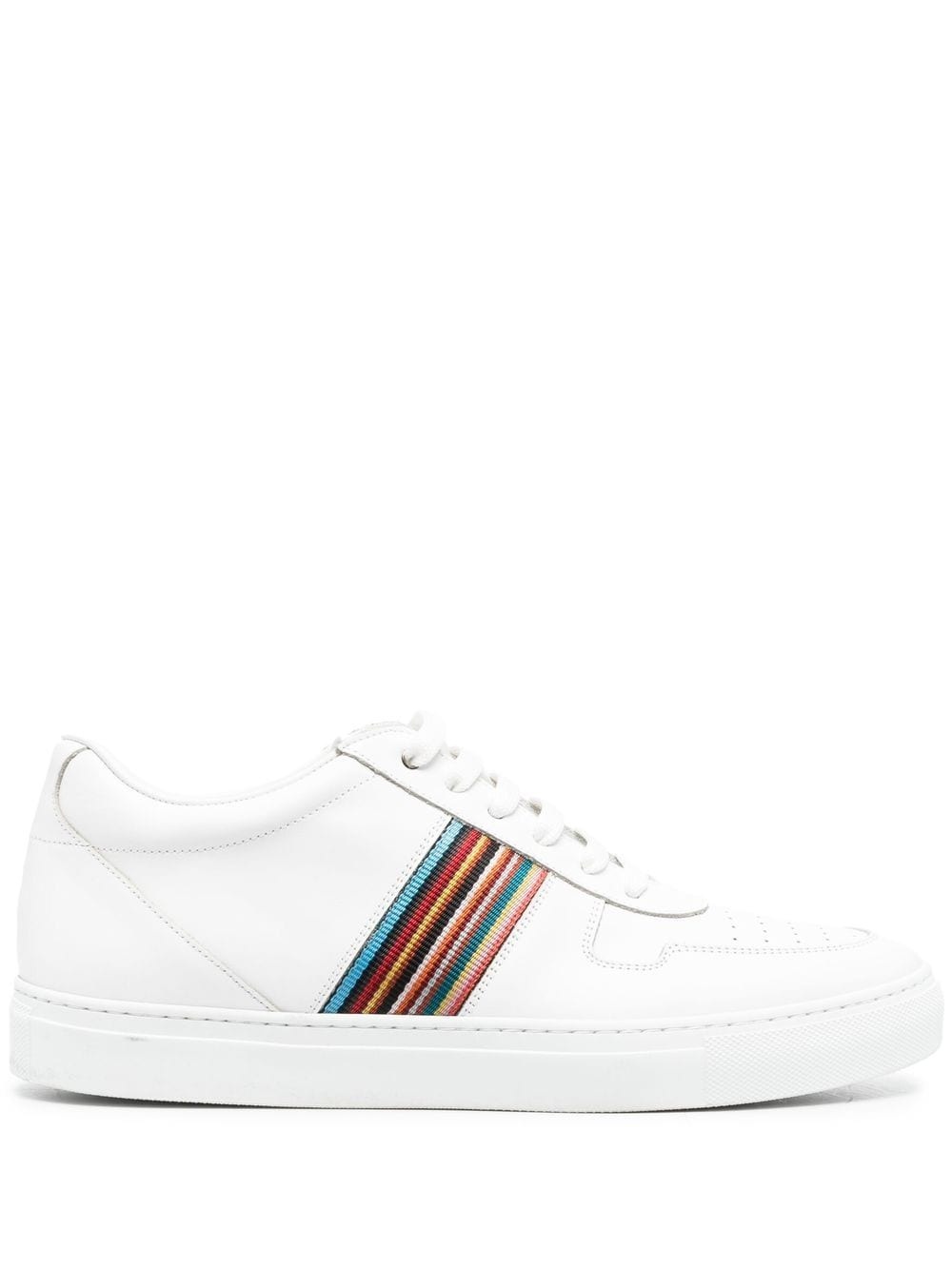 Signature Stripe lace-up sneakers - 1