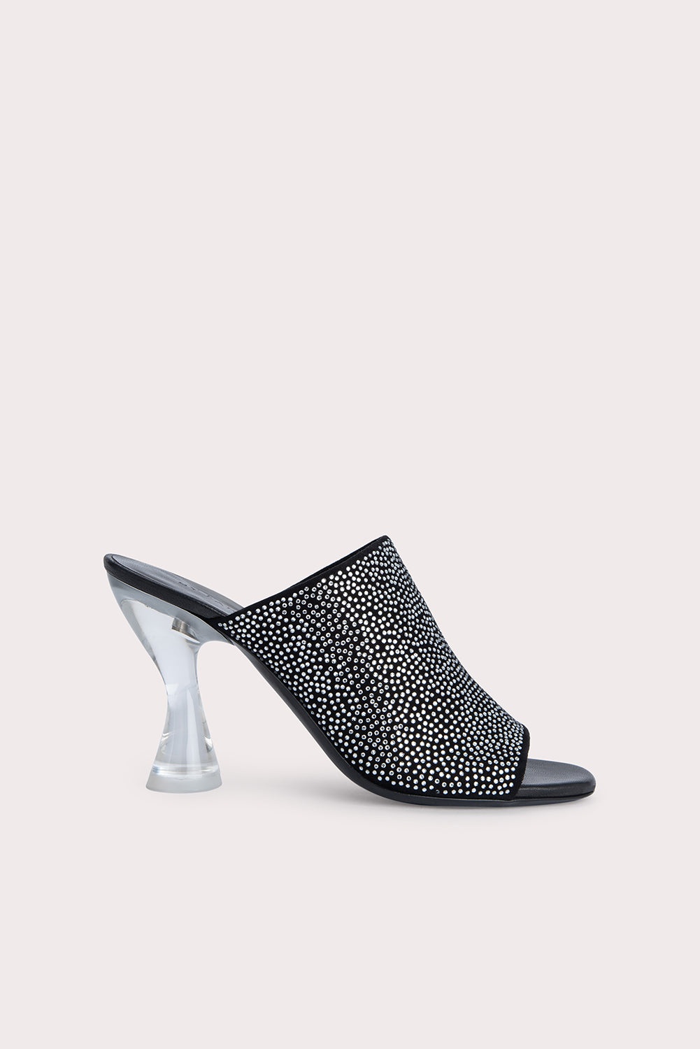 Luz Black Suede and Crystals - 1