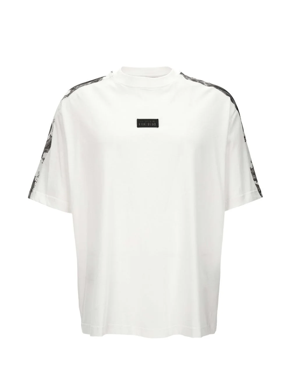 graphic-panel T-shirt - 1