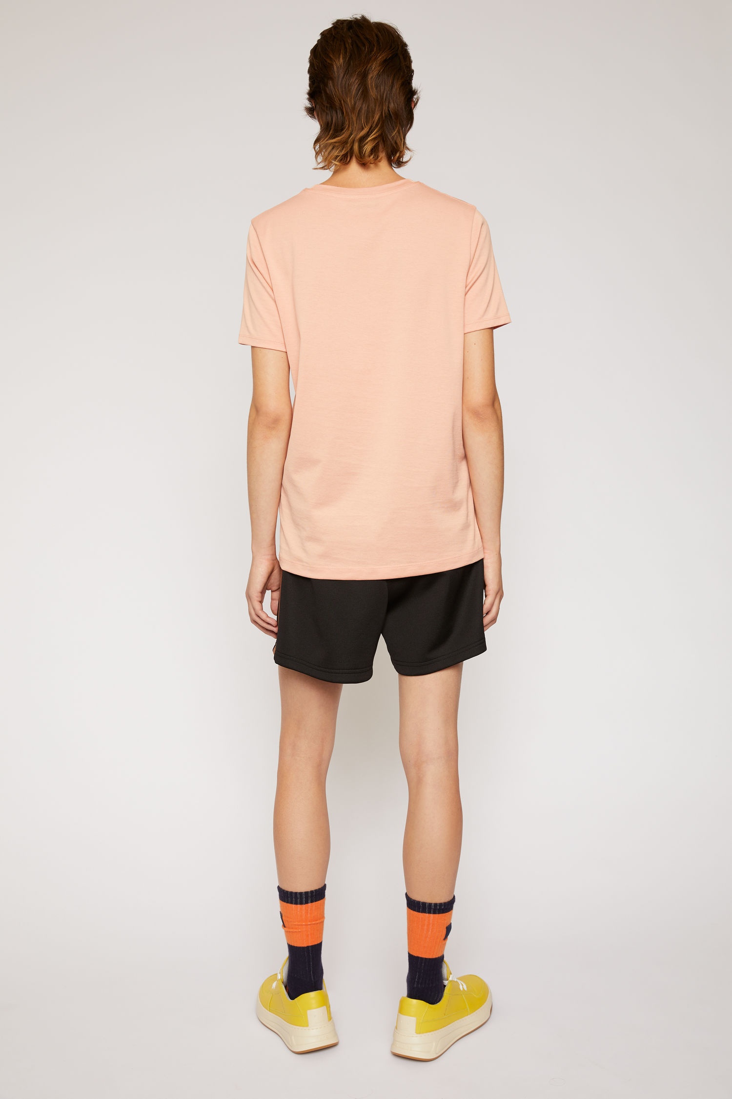 Crew neck t-shirt pale pink - 3