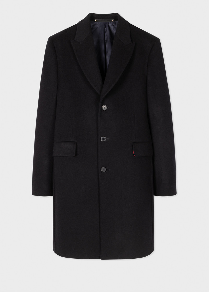 Wool-Cashmere Epsom Coat 1