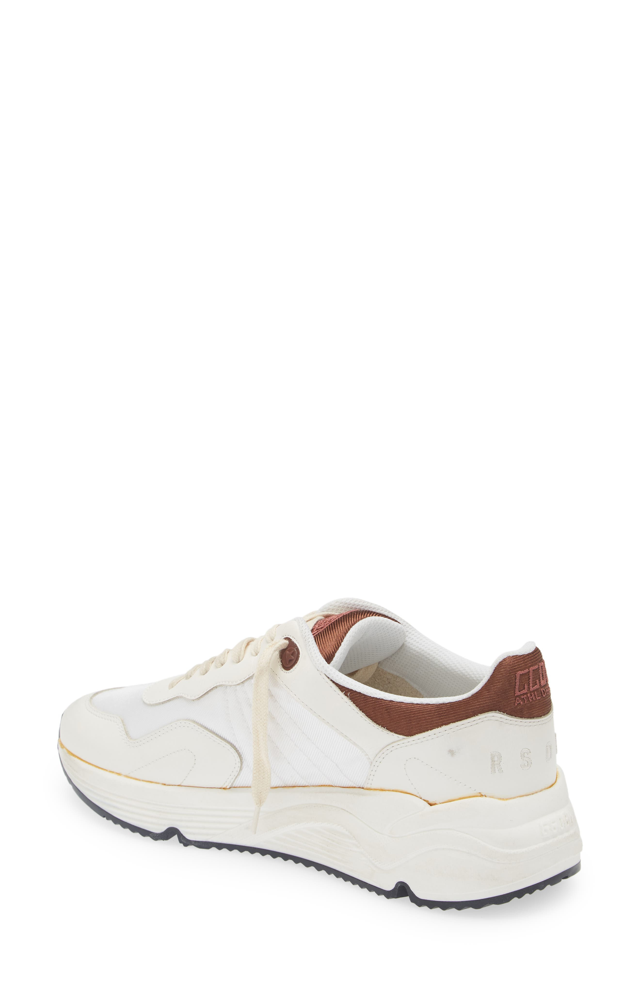 Golden Goose Running Sole Sneaker in White/Red at Nordstrom - 2