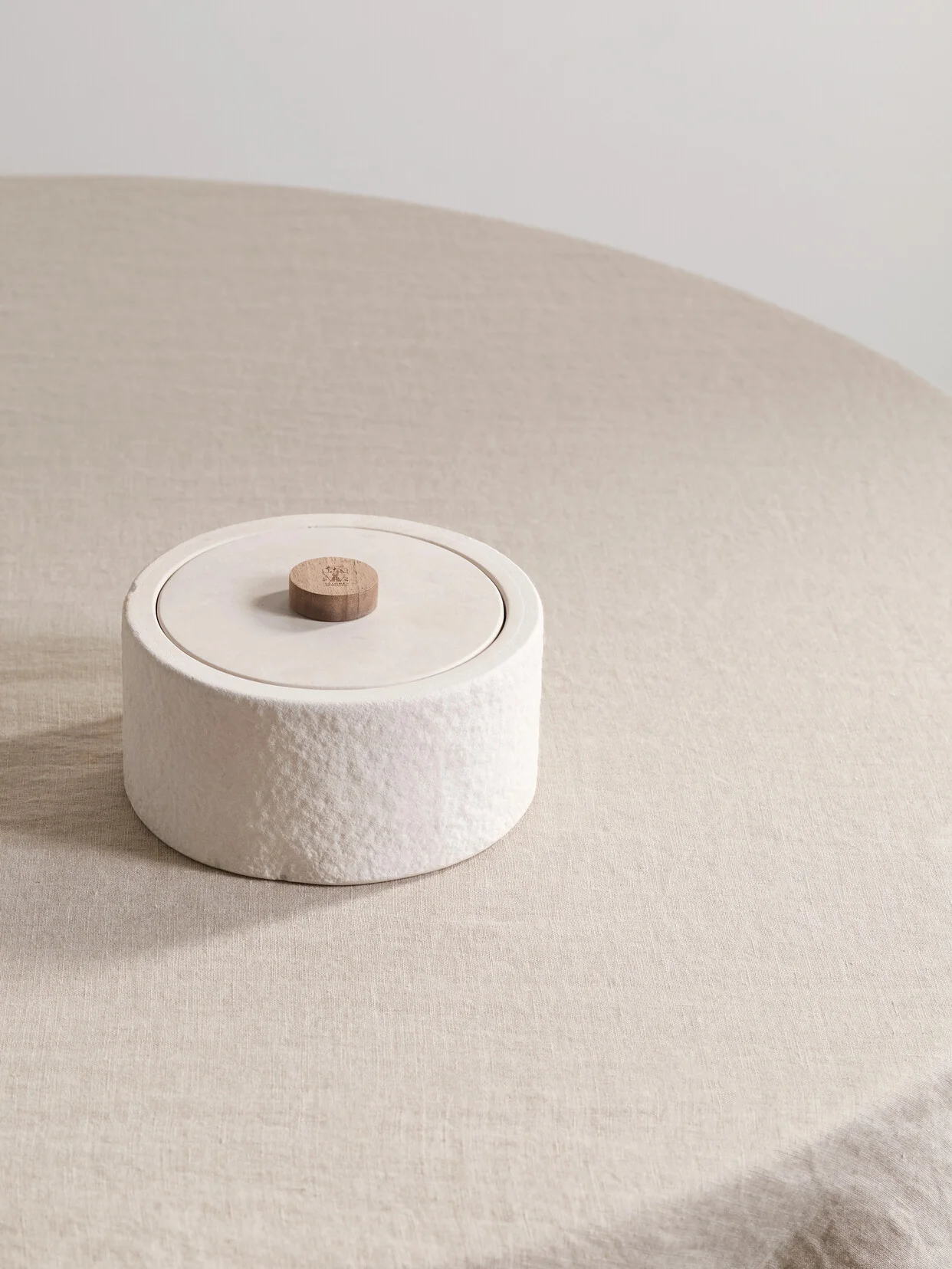 Walnut Wood And Stone Box - 1