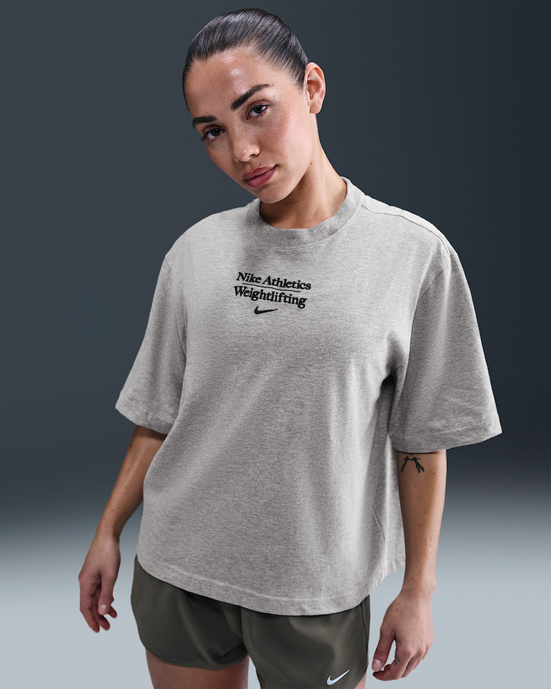 Nike Weightlifting Women's Boxy T-Shirt 1
