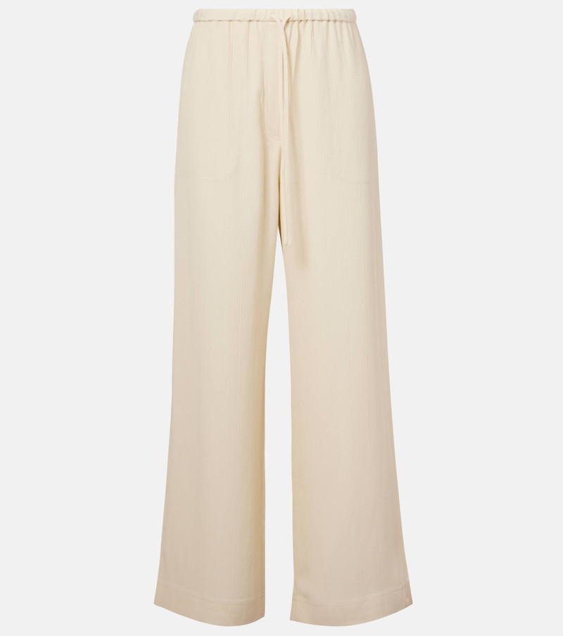 High-rise wide-leg pants 1