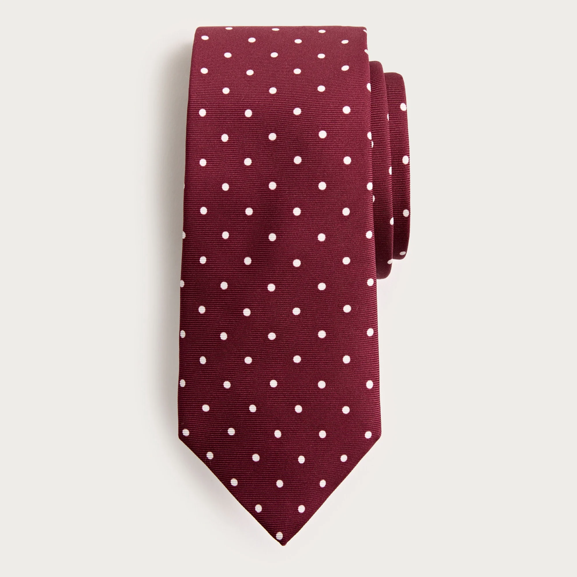 English silk dotted tie - 1