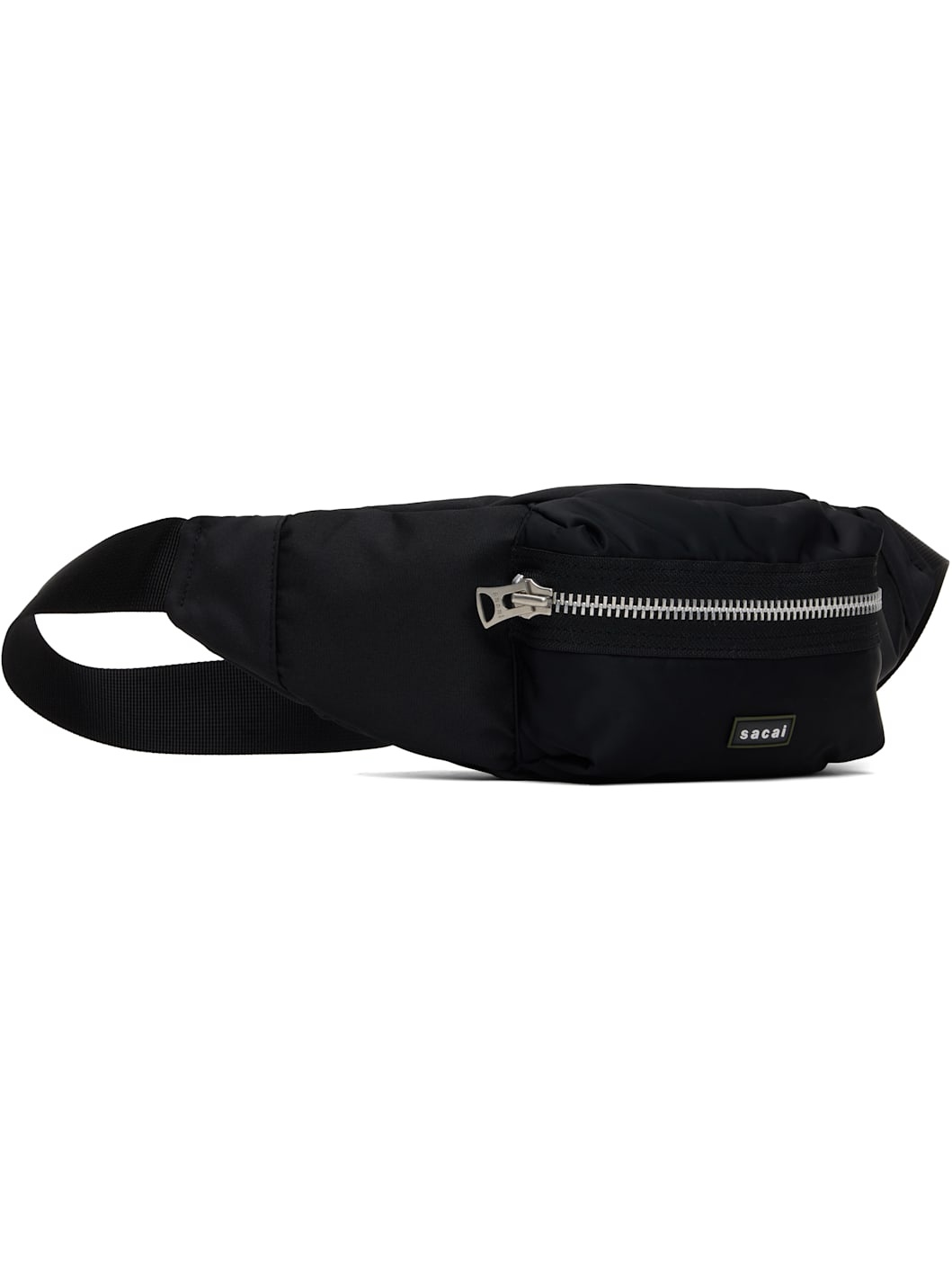 Black Pocket Belt Bag - 2