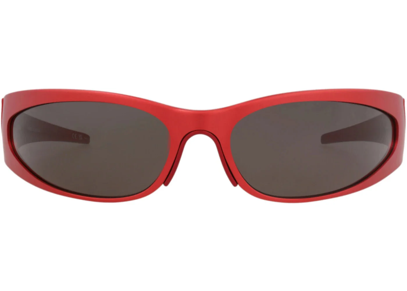 Balenciaga Shield-Frame Alluminium Sunglasses Red Red Grey (BB0290S-30014536-005) - 1