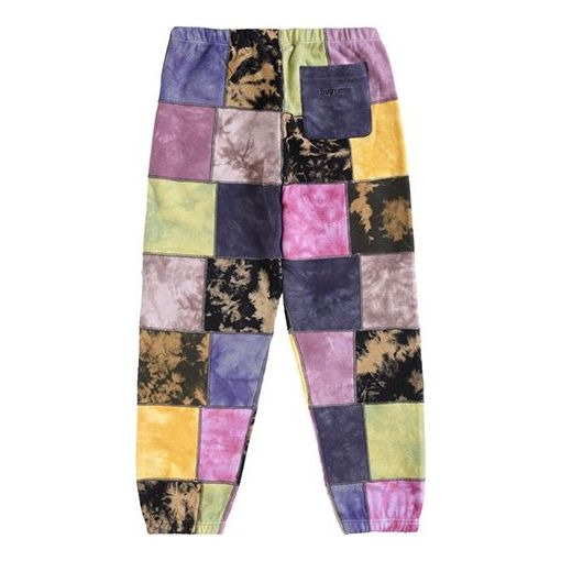 Supreme Patchwork Tie Dye Sweatpants 'Multi-Color' SUP-SS19-10179 - 2