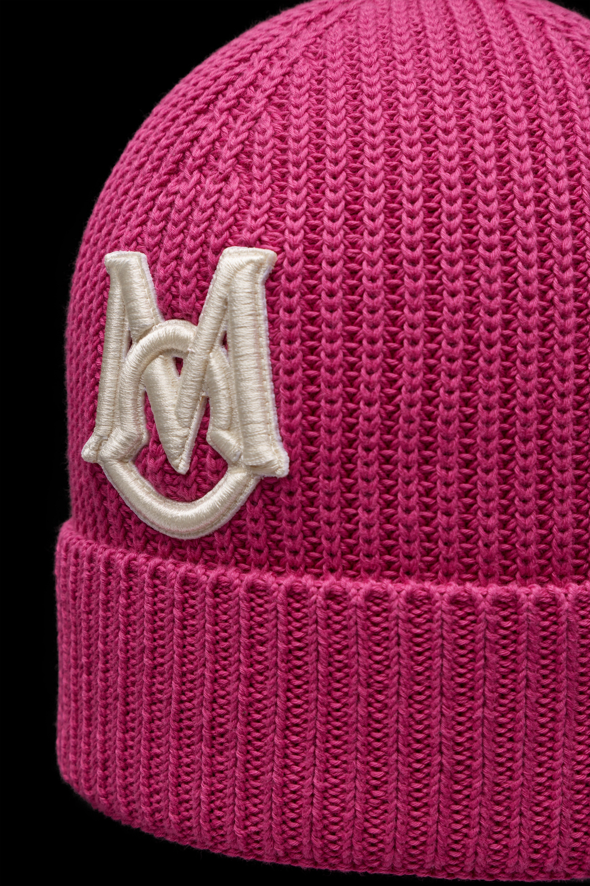 Embroidered Monogram Beanie - 3