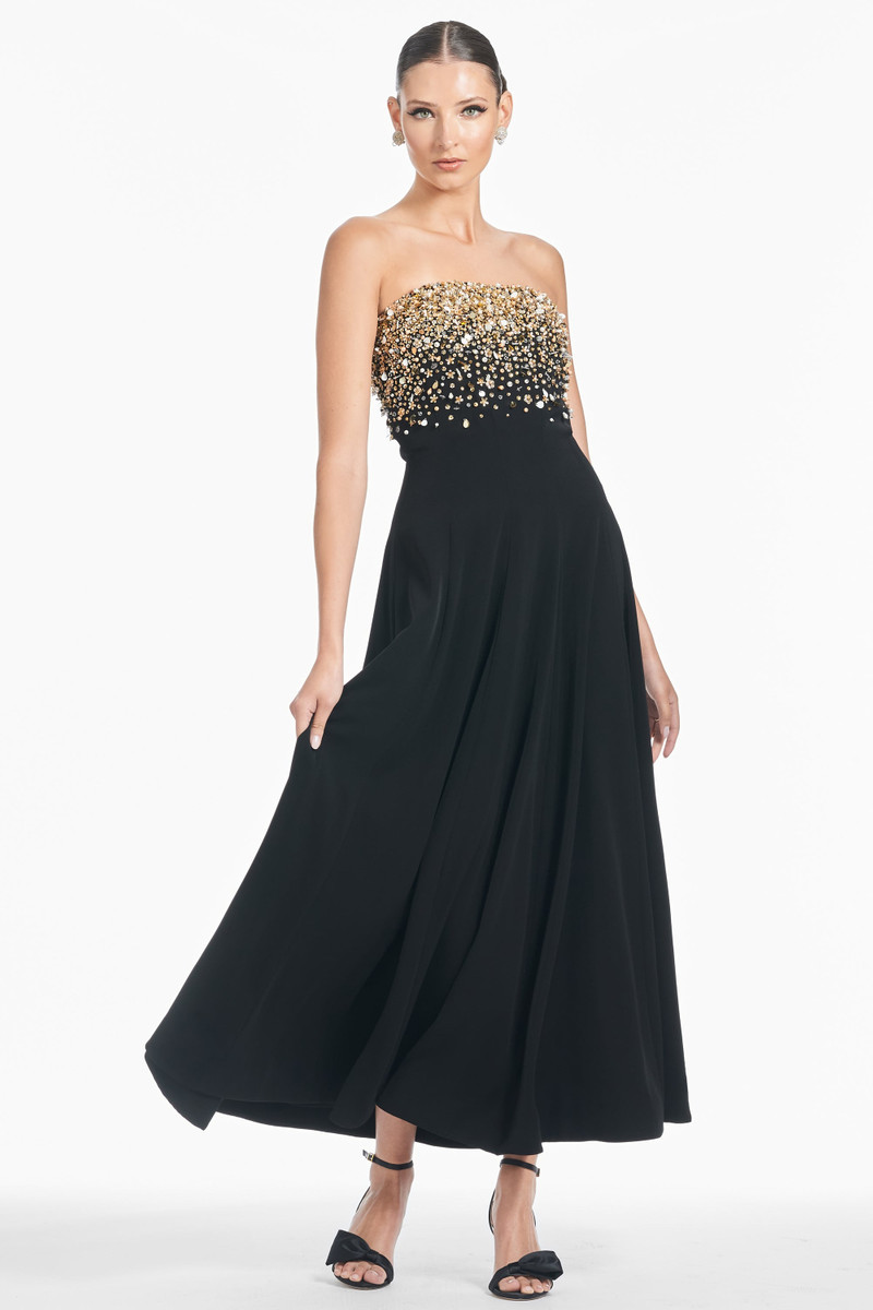 Bettany Gown - Black 1