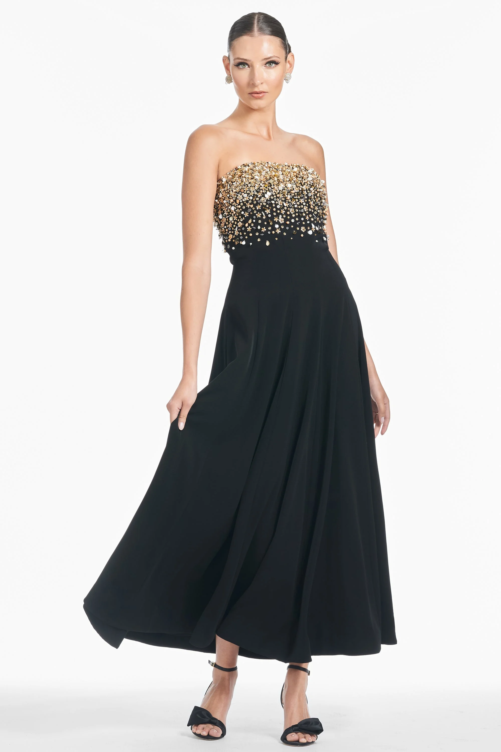 Bettany Gown - Black - 1