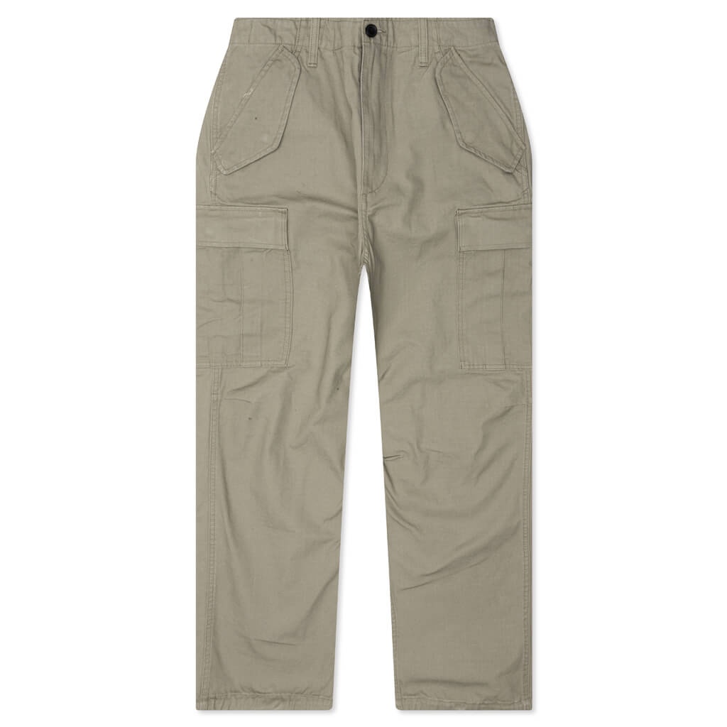 MILITARY CARGO PANT RIPSTOP - OLIVE - 1