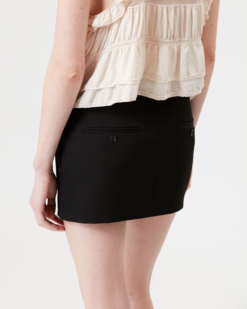 LICOBA WOOL MINI SKIRT - 5