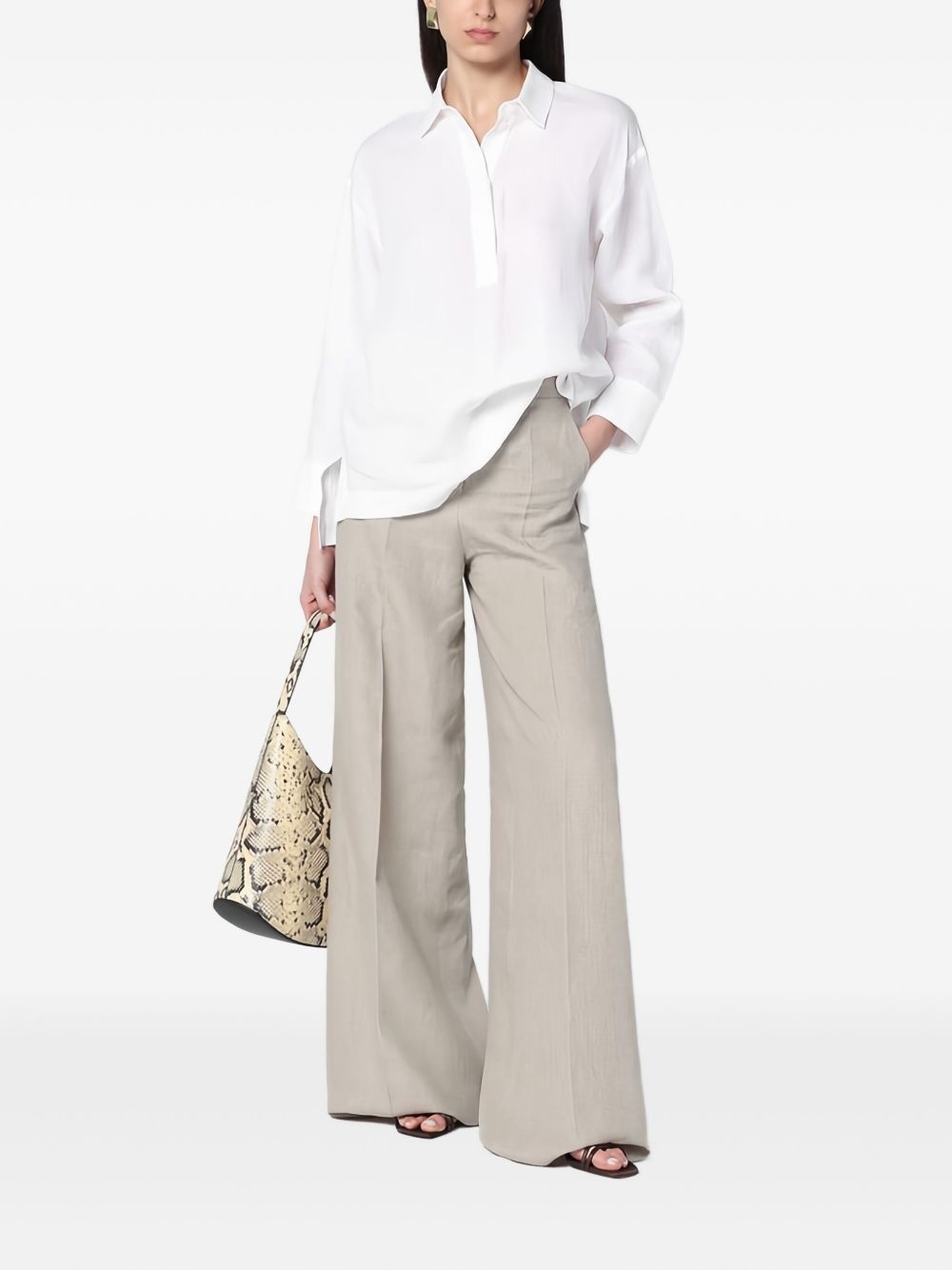 linen blouse - 2