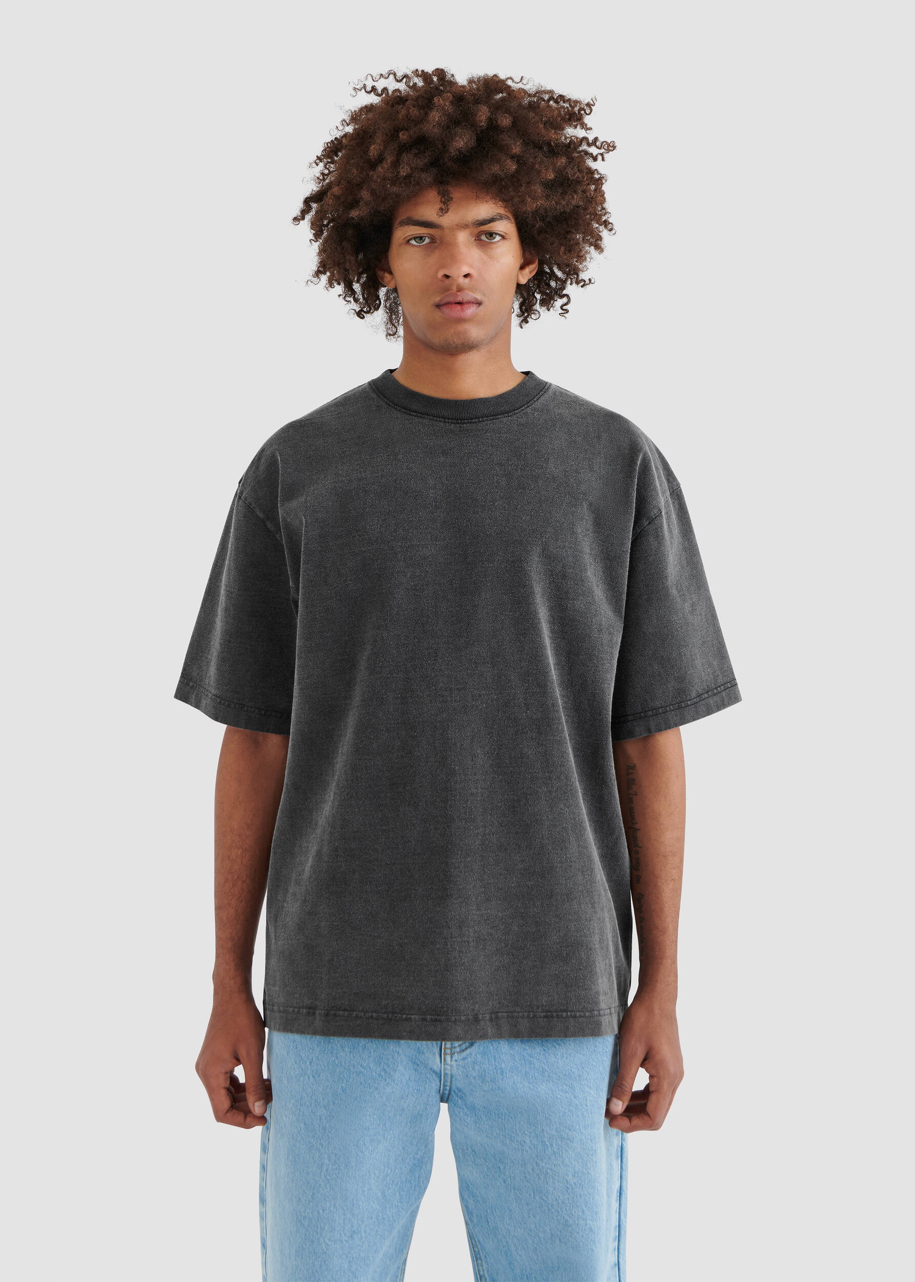 Typo Embroidered T-Shirt - 2