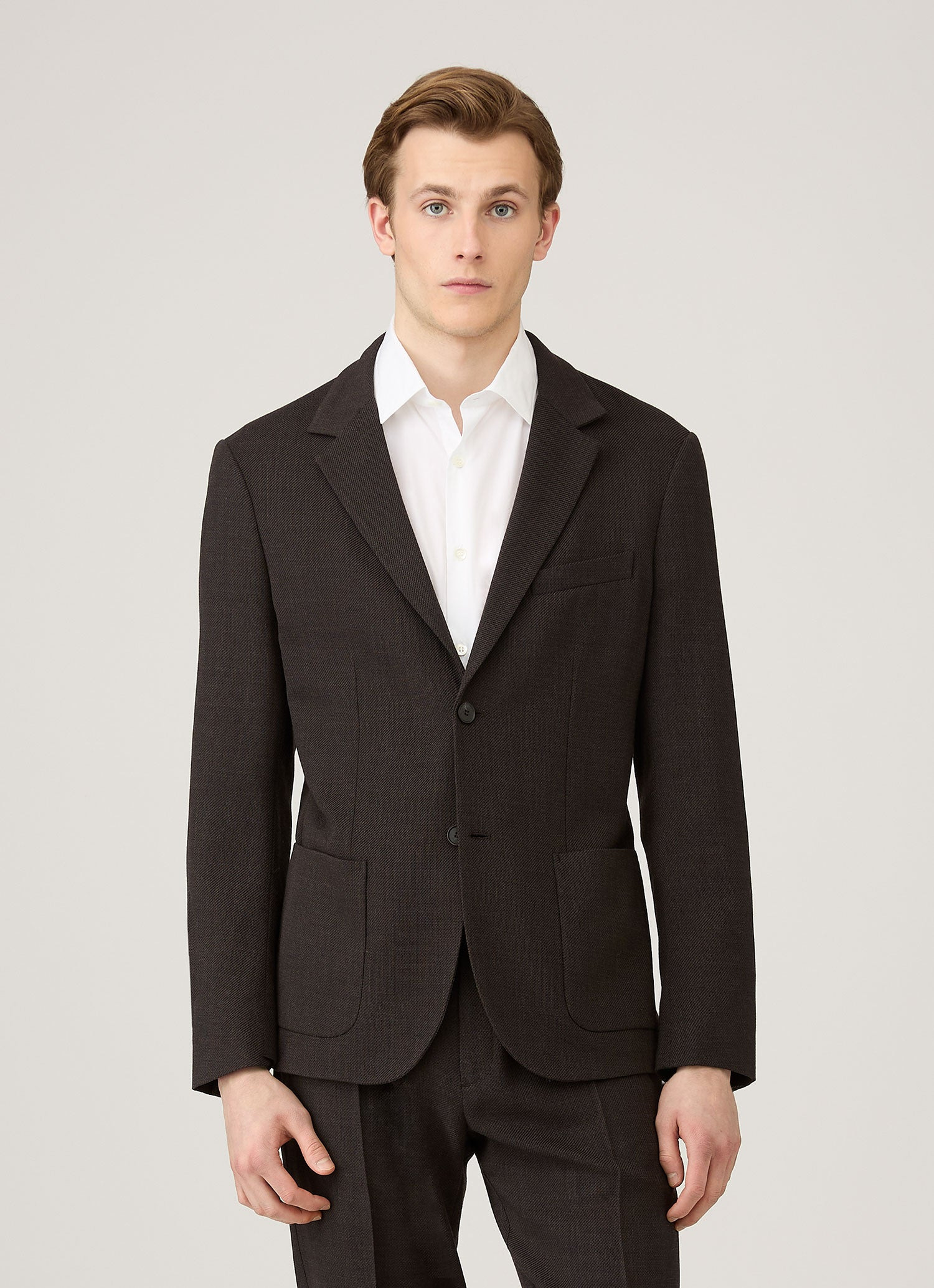 Textured Wool Blazer - 2