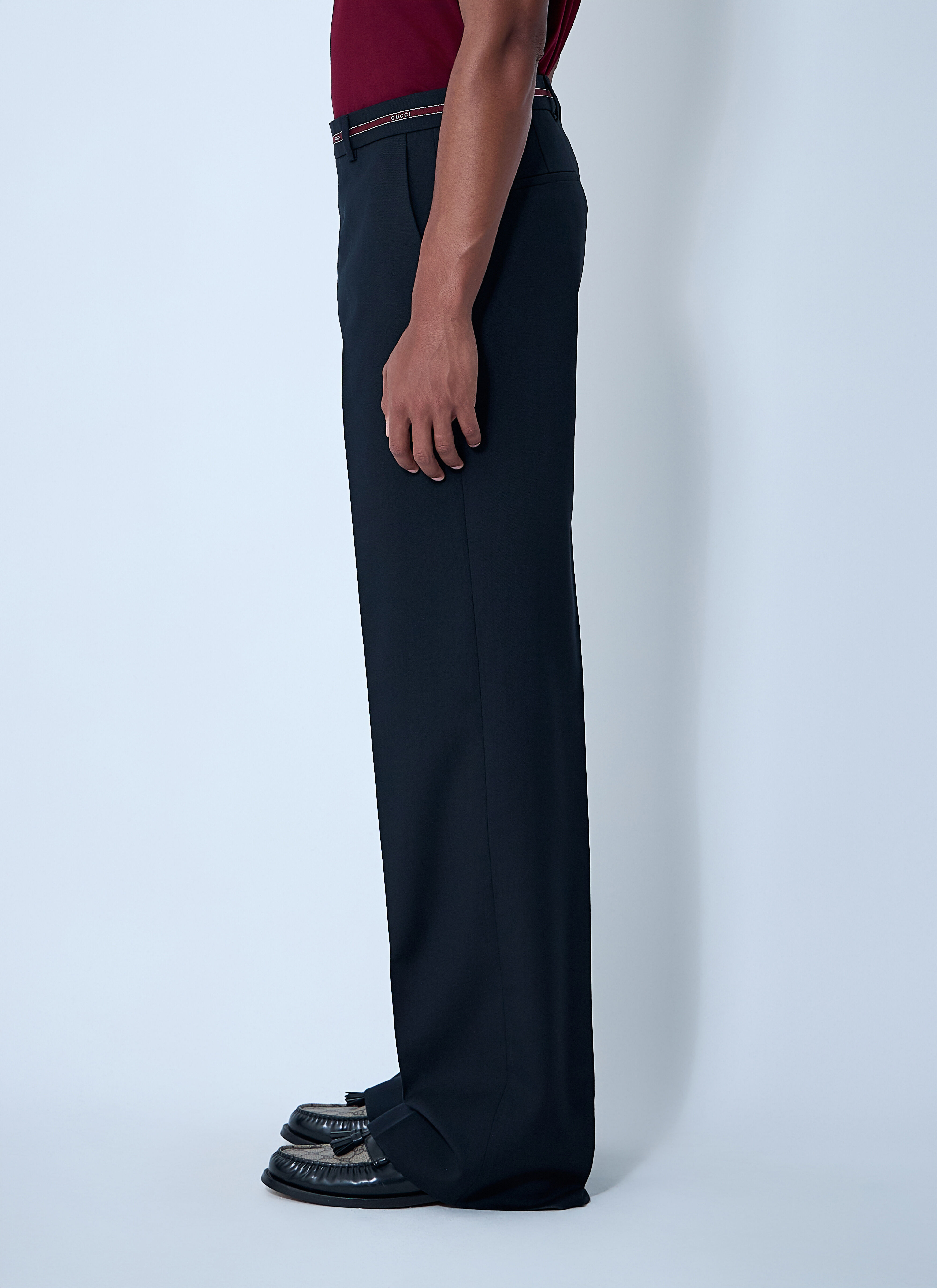 Tailored Wool Pants - 3