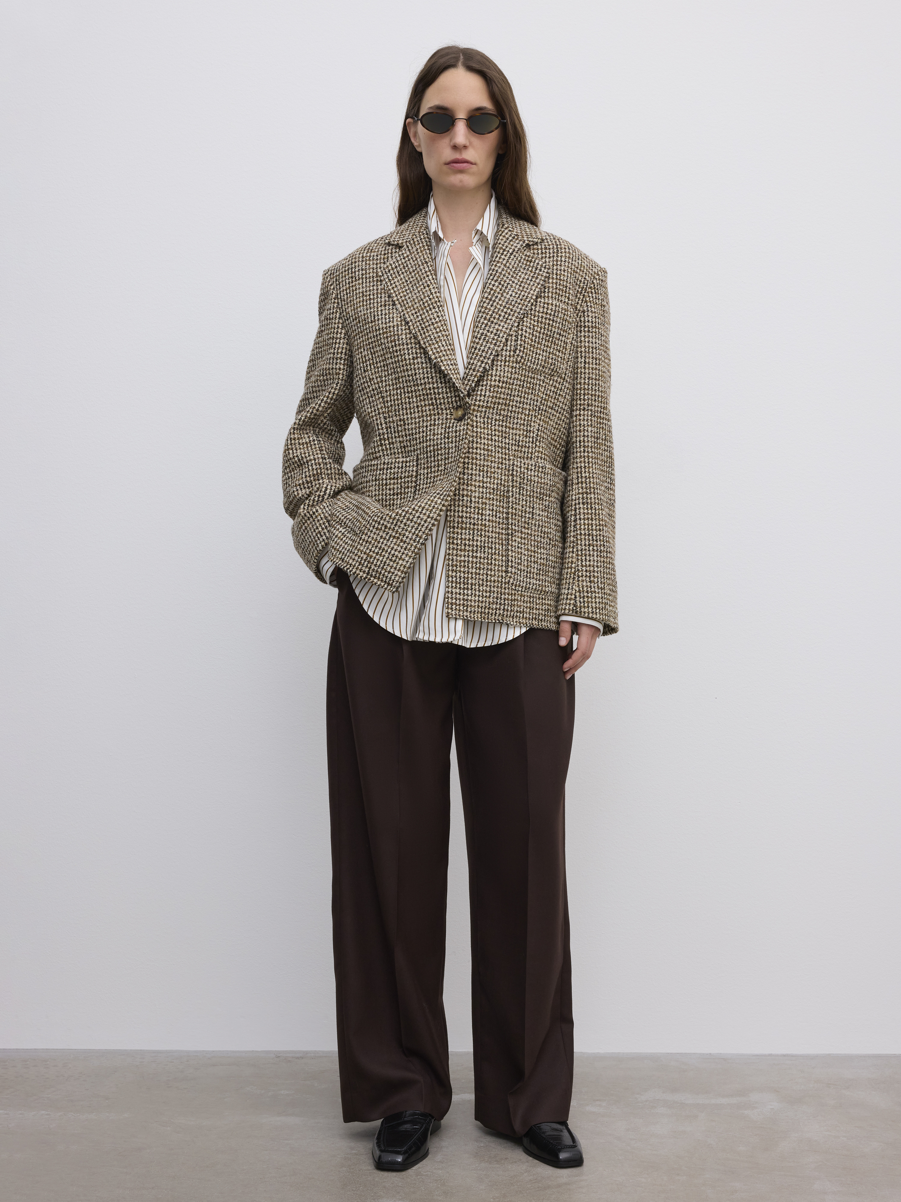 Houndstooth Blazer - 4