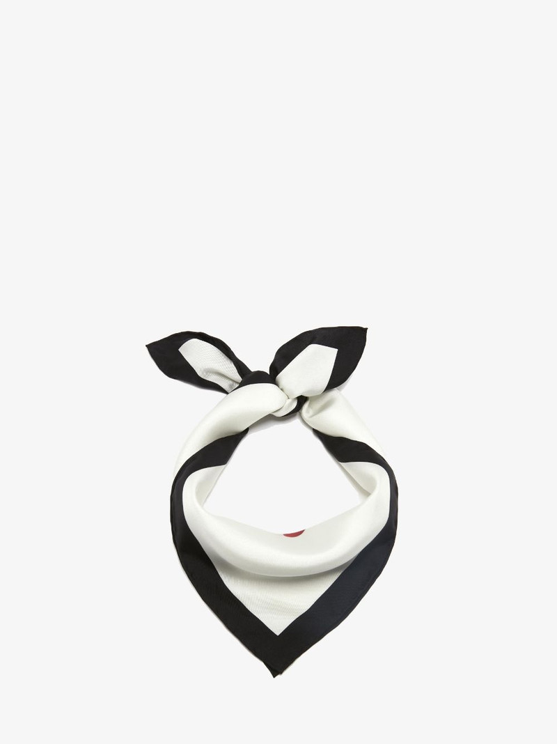 JW Anderson SILK SCARF WITH LOGO outlook