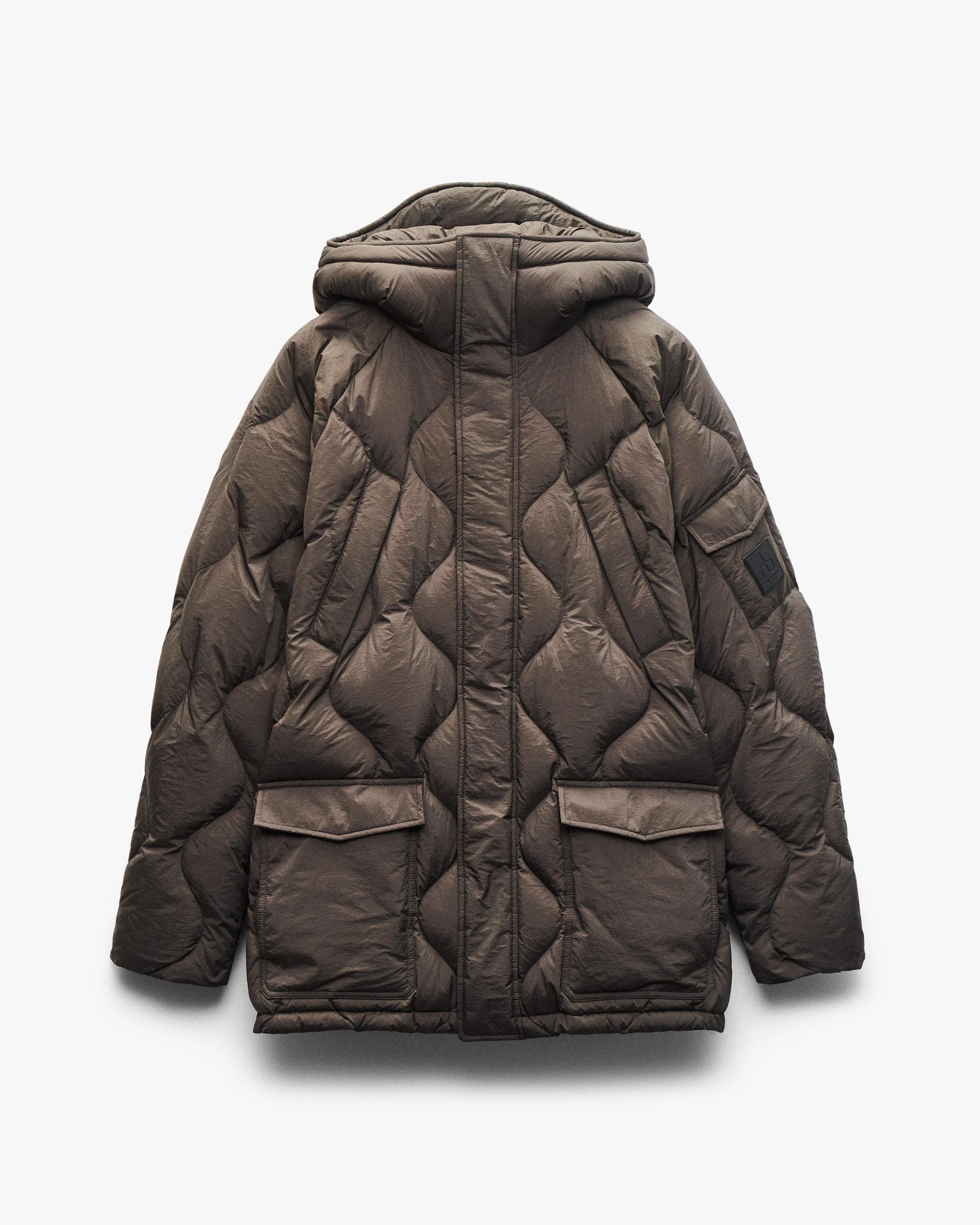 Dane Quilted Down Jacket - 1