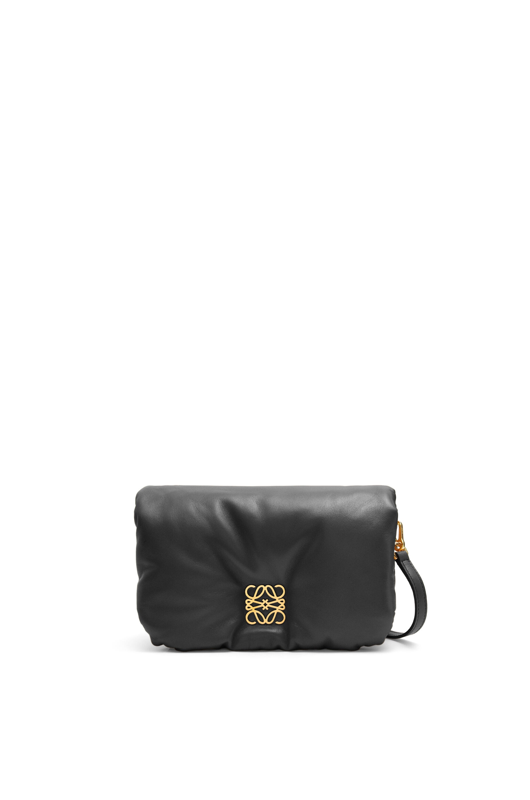 Mini Puffer Goya bag in shiny nappa - 1