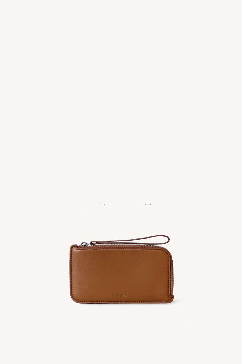 Zipped Wallet in Leather 1