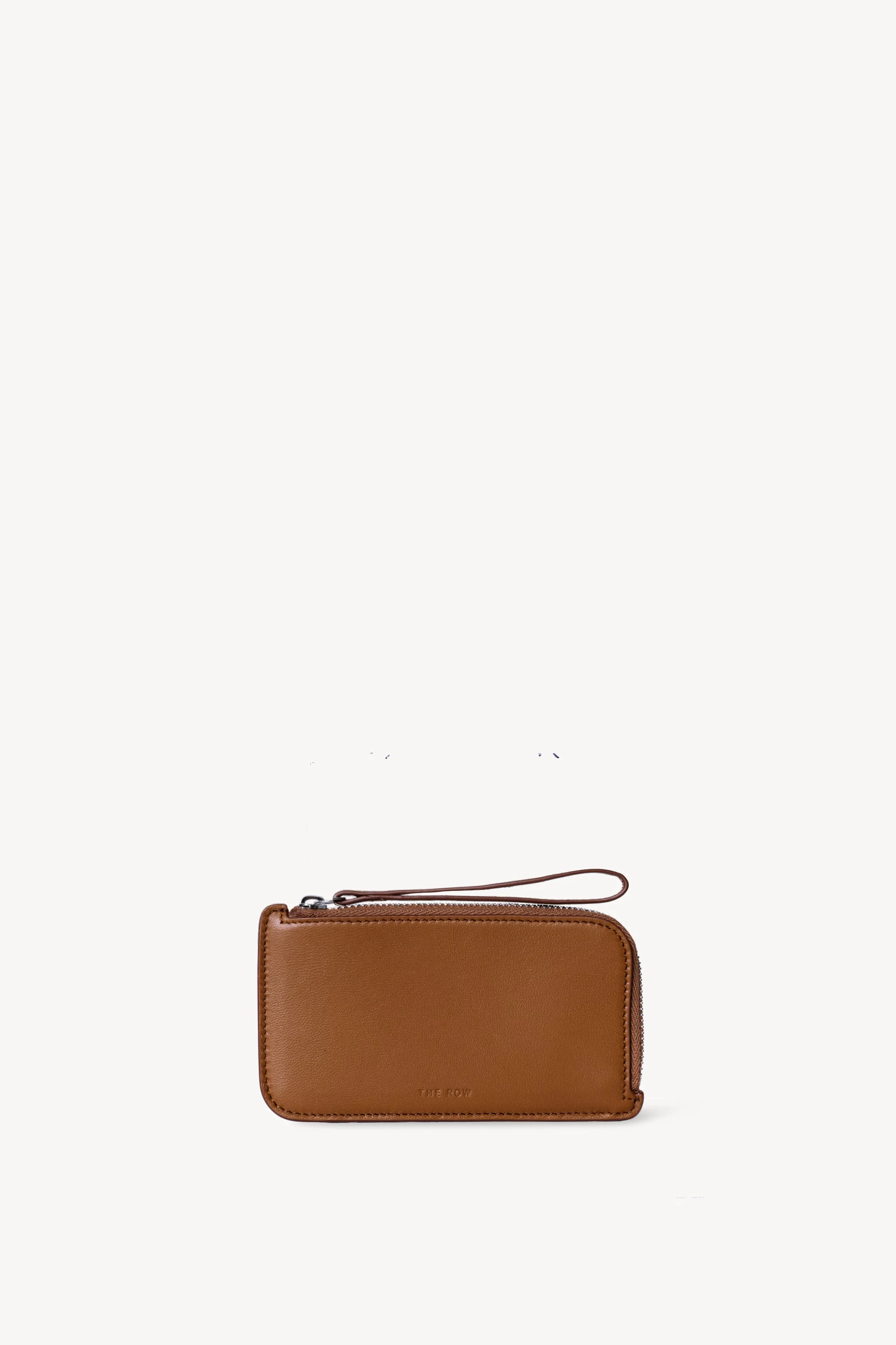 Zipped Wallet in Leather - 1