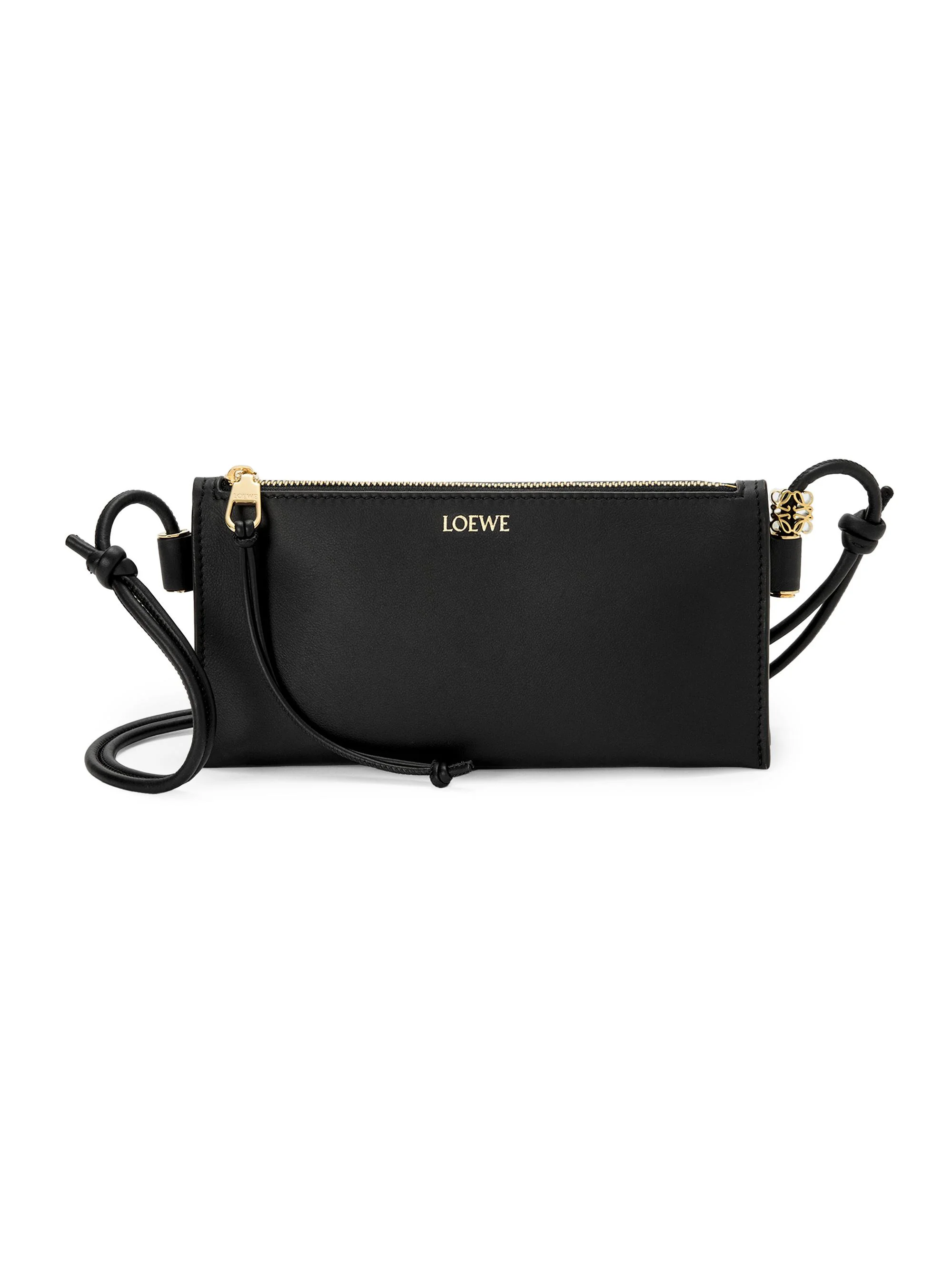 Women's Joya Leather Crossbody Bag - Black - 1