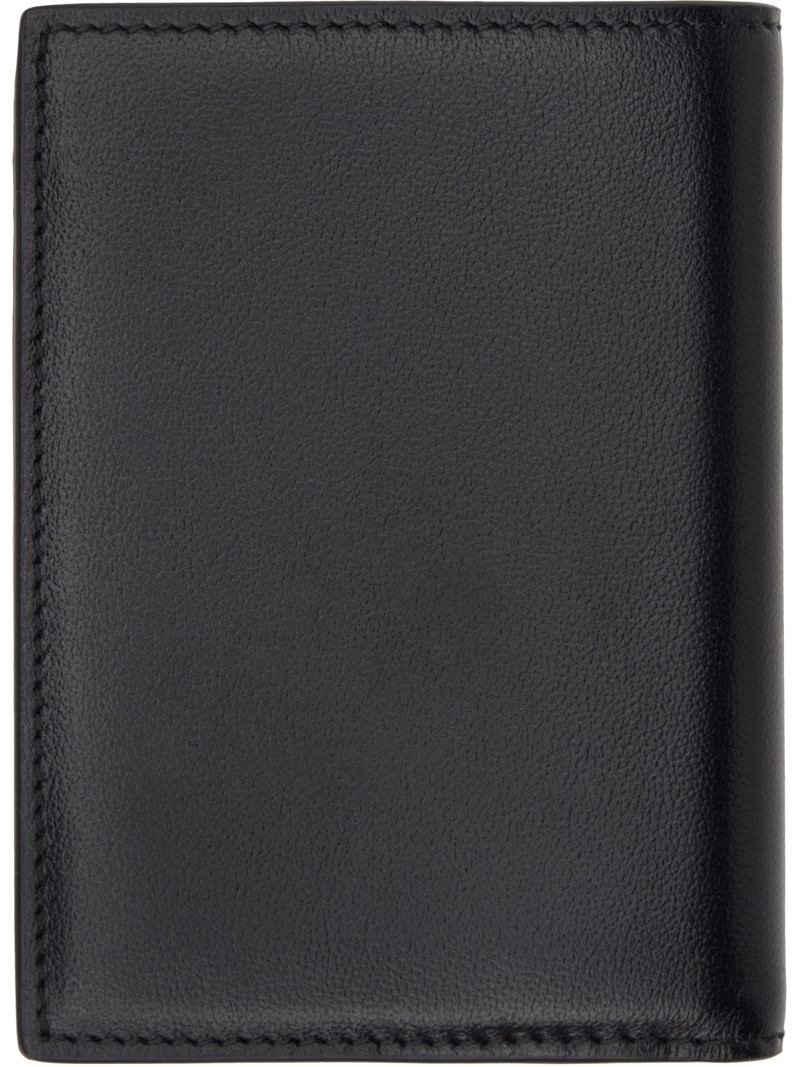 Valentino Black VLogo Signature Card Holder outlook