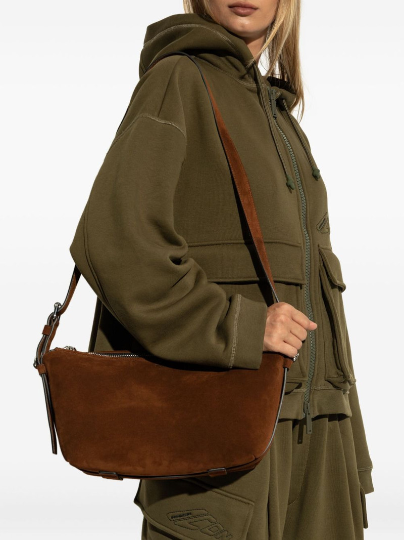 Moschino suede shoulder bag outlook