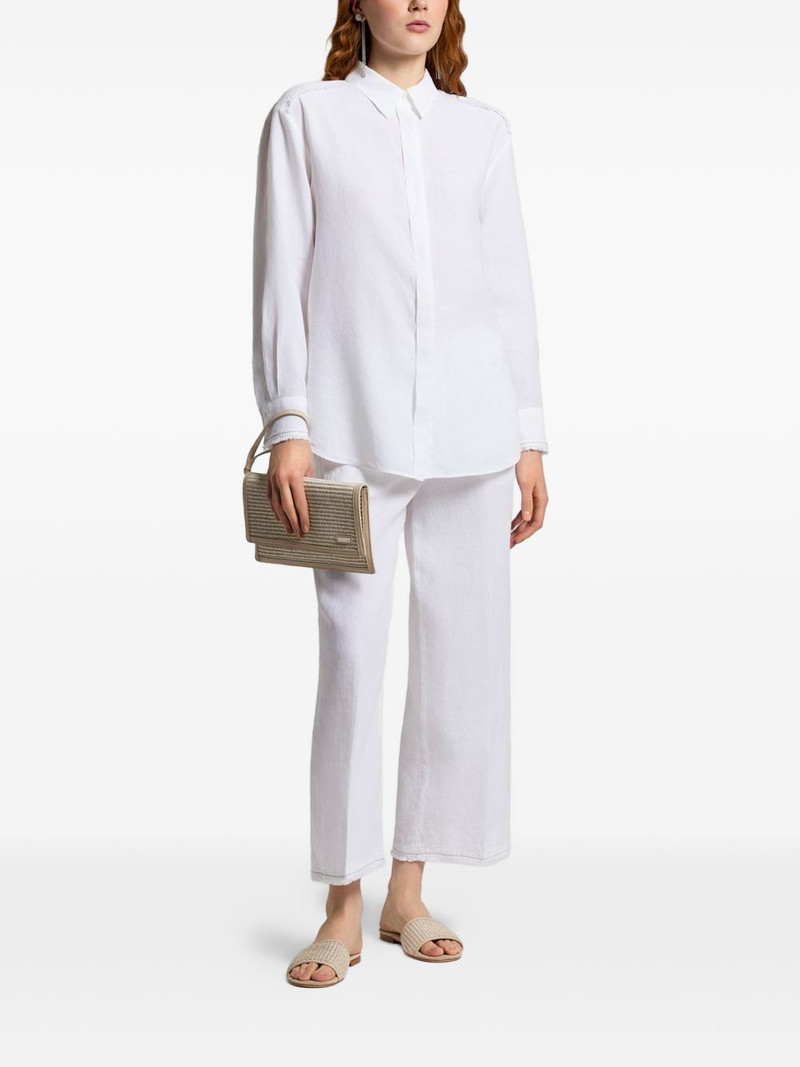 PESERICO fringed shirt outlook