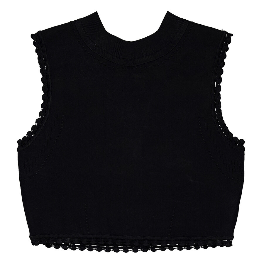 Victoria Beckham Scallop Trim Tank Top - 6