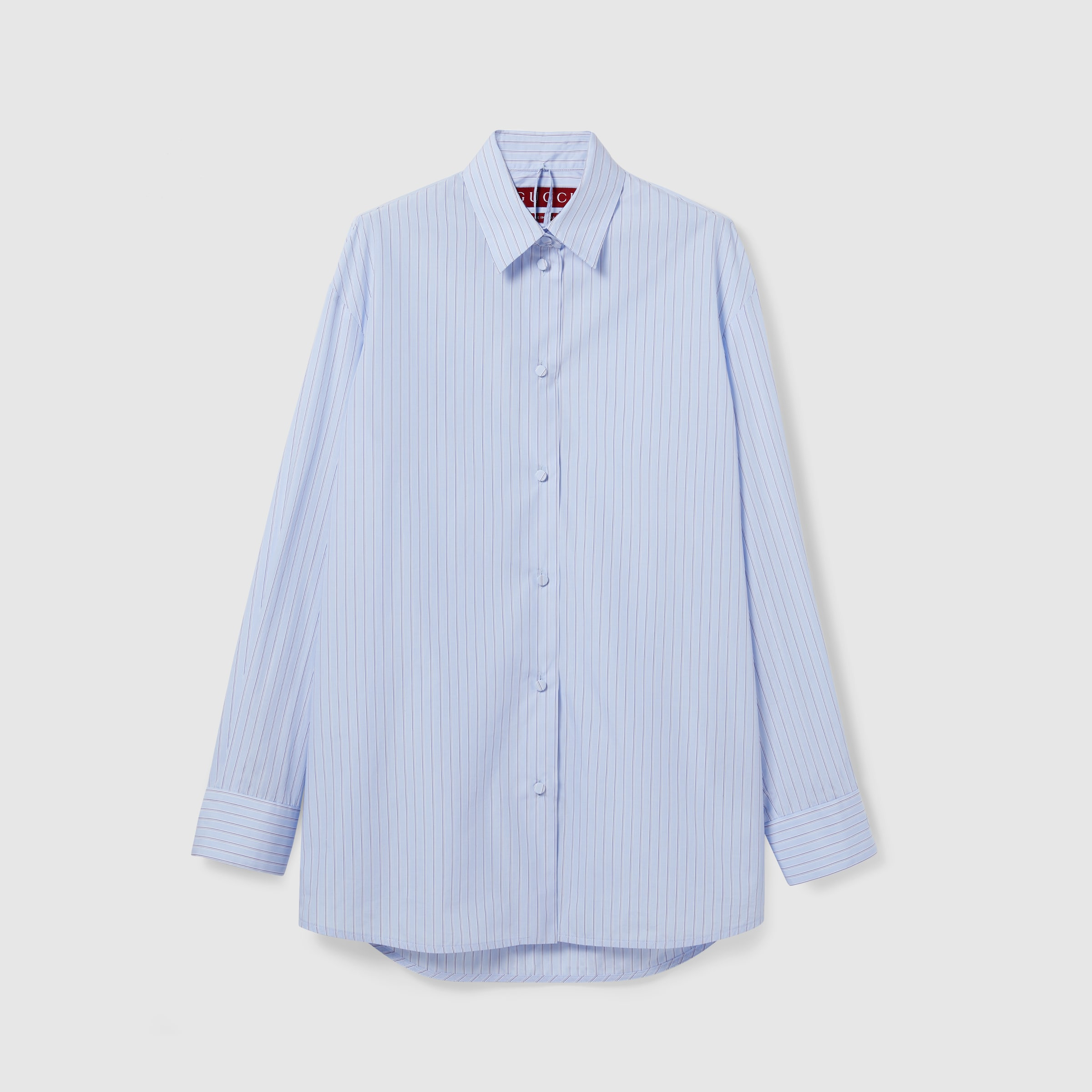 Striped cotton shirt - 8