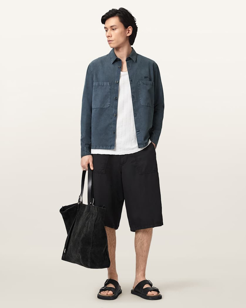 ALLSAINTS ROHDI LONG SLEEVE OVERSHIRT outlook